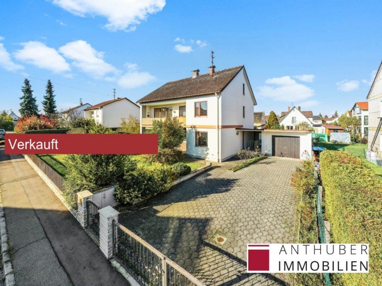 Wir gratulieren den K�ufern zum Eigenheim Langweid Einfamilienhaus *** Verkauft *** Gro�z�giges Einfamilienhaus im ruhigen Langweid