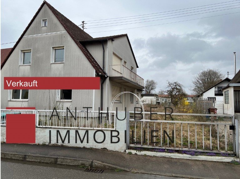 Bild... Meitingen - Herbertshofen Zweifamilienhaus * Verkauft * Teilbares Grundst�ck in Meitingen - Herbertshofen mit Altbestand