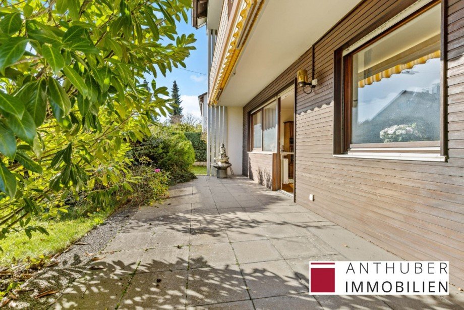 S�dterrasse mit Markise Einfamilienhaus Langweid