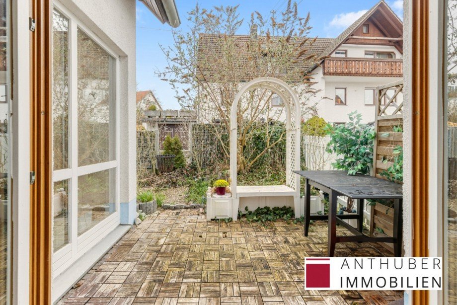 Terrasse 2 Doppelhaush�lfte Welden