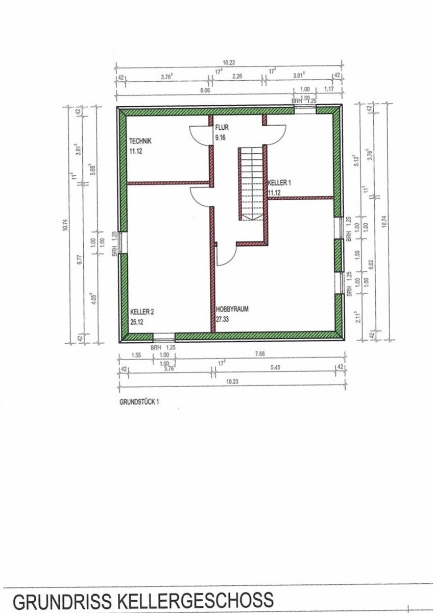 Grundriss_KG Einfamilienhaus Stadtbergen