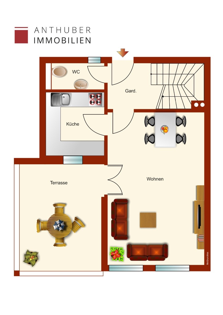 Grundriss_3.OG_Maisonette-Wohnung_Karlsbader_Str_14 Maisonettewohnung Neus��