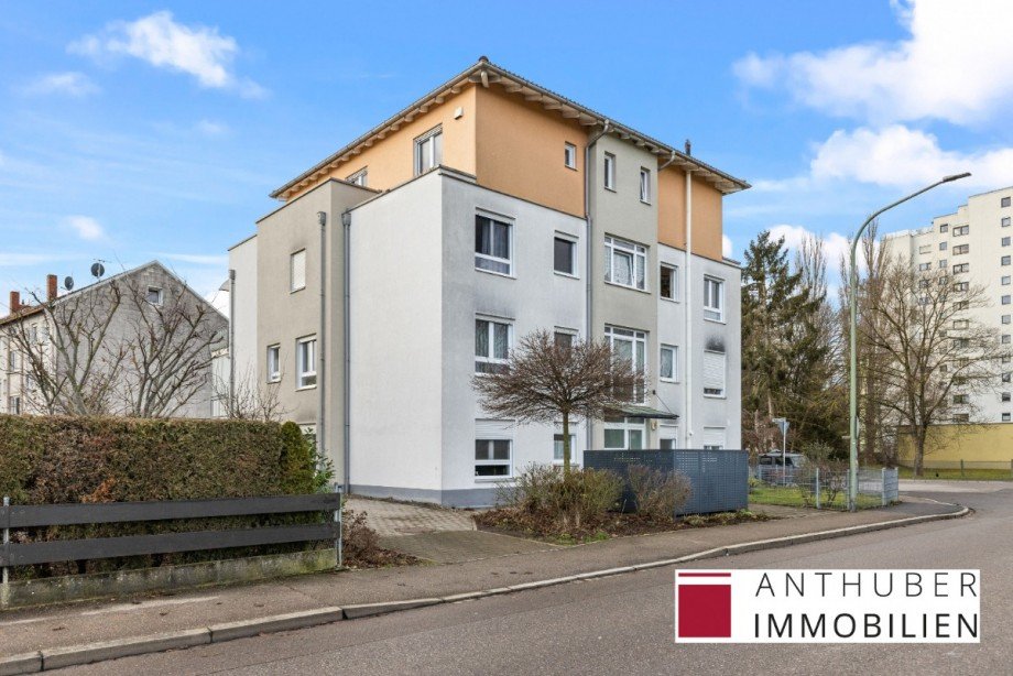 Ansicht Nord Etagenwohnung Gersthofen