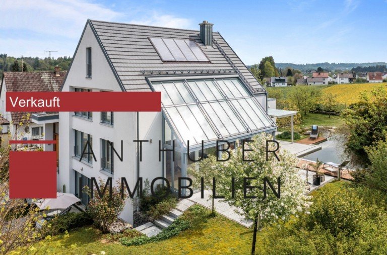 Wir gratulieren den K�ufern zum neuen Eigenheim Diedorf - Biburg Villa *** Verkauft *** Au�ergew�hnliche Architektenvilla mit Fernblick