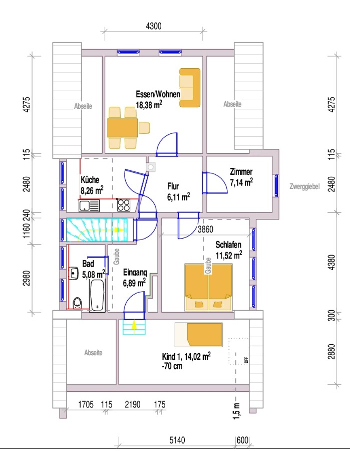 OG Zweifamilienhaus Nordendorf