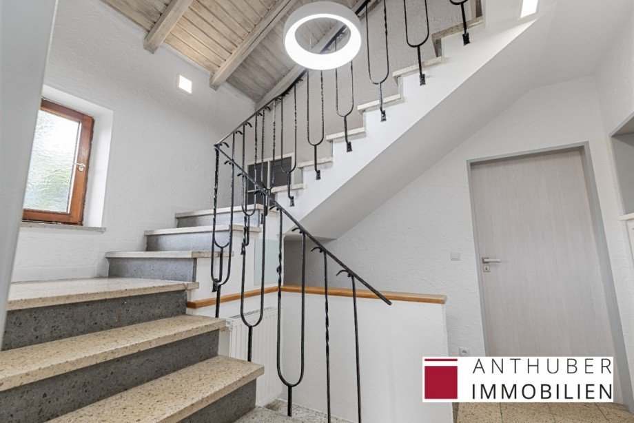 Innentreppe Doppelhaush�lfte Augsburg
