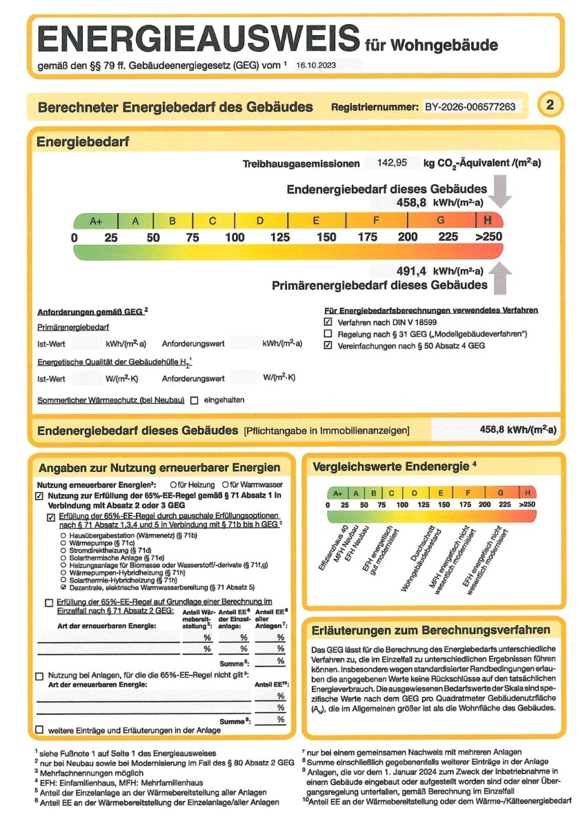 Energieausweis_2 Zweifamilienhaus Langweid am Lech