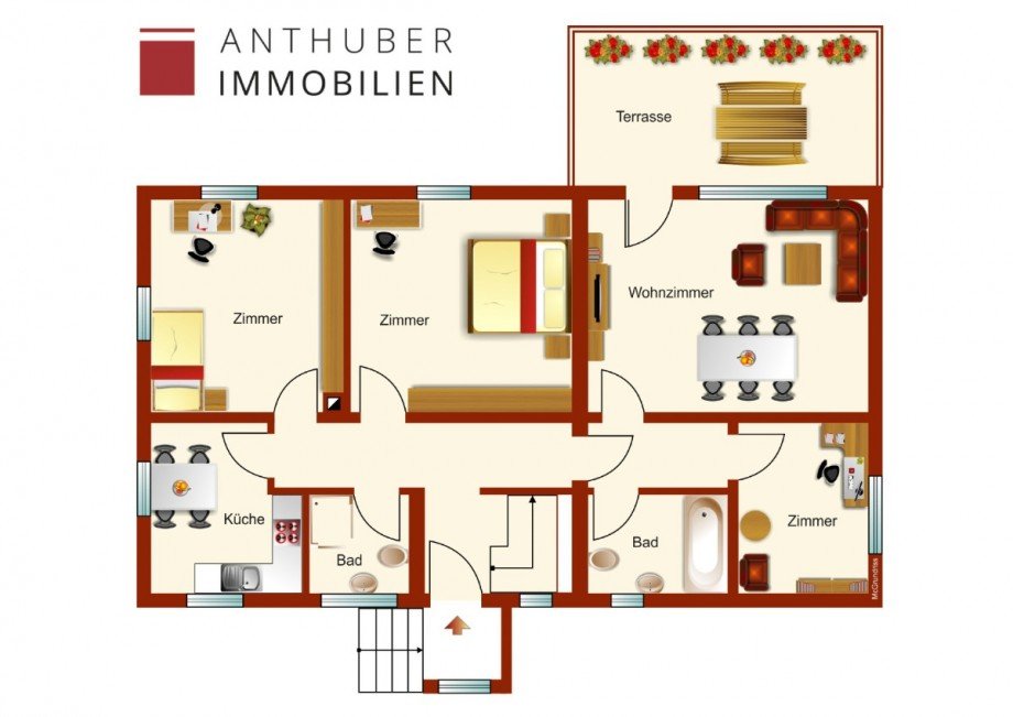Grundriss EG Einfamilienhaus Neus��
