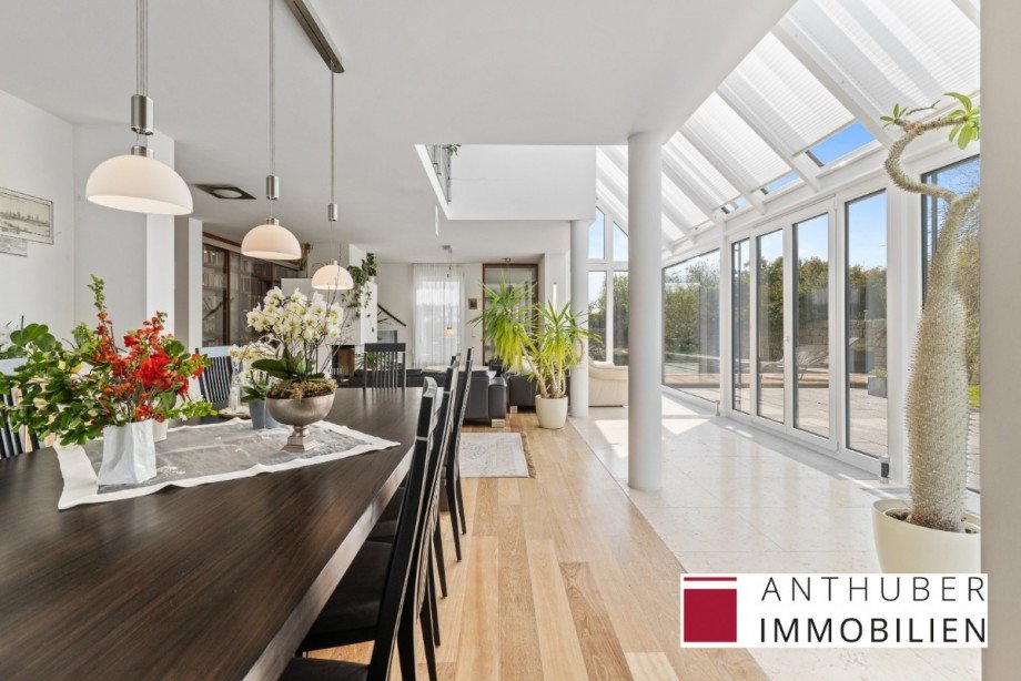 lichtdurchflutete R�ume Villa Diedorf