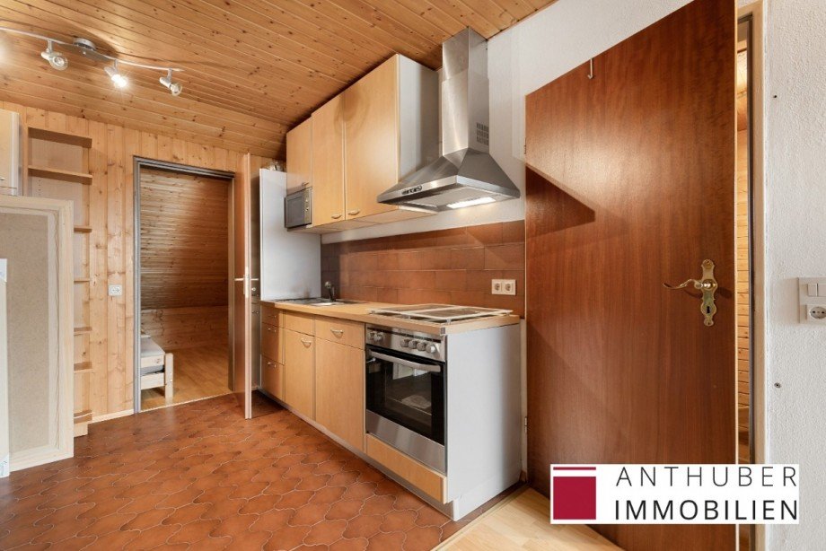 K�chenzeile im Dachgeschoss Reihenmittelhaus Germering