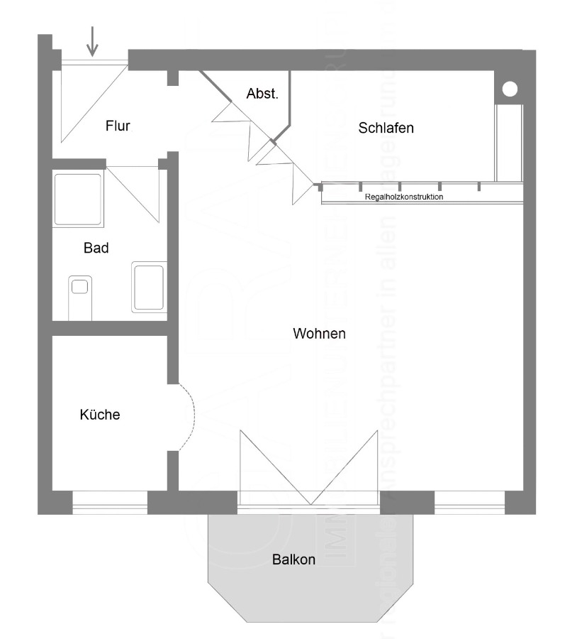Grundriss Etagenwohnung Neus��