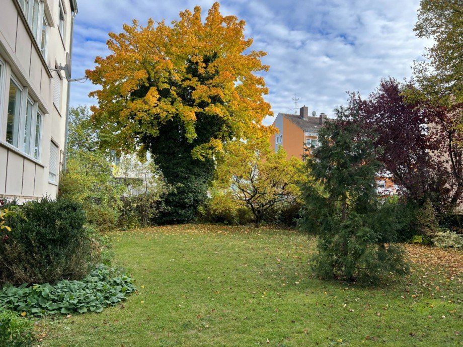 Garten Erdgeschosswohnung Augsburg