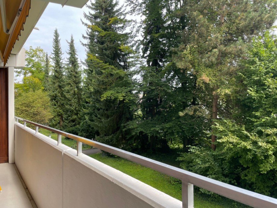 ...mit Blick ins Gr�ne Etagenwohnung Augsburg