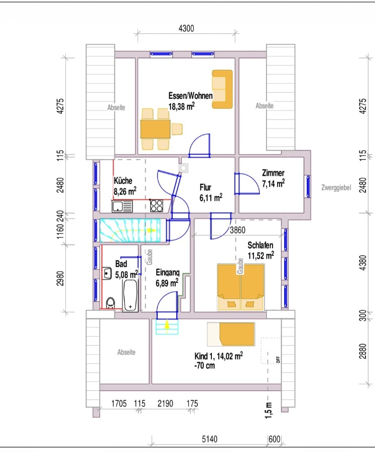OG Zweifamilienhaus Nordendorf