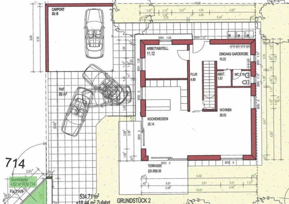 Grundriss_EG Einfamilienhaus Stadtbergen