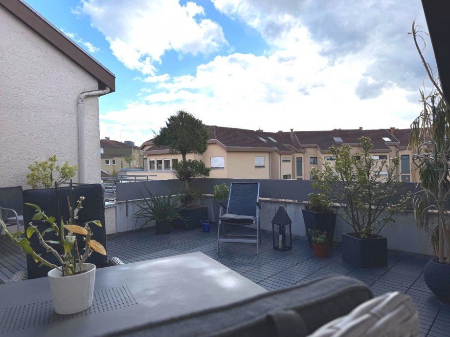 Terrasse Maisonettewohnung Neus��
